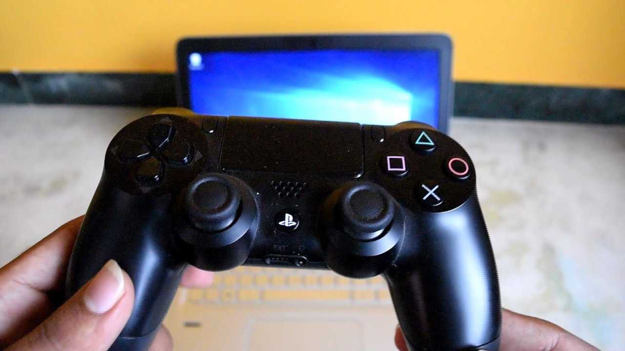 How to connect ps4 controller to pc